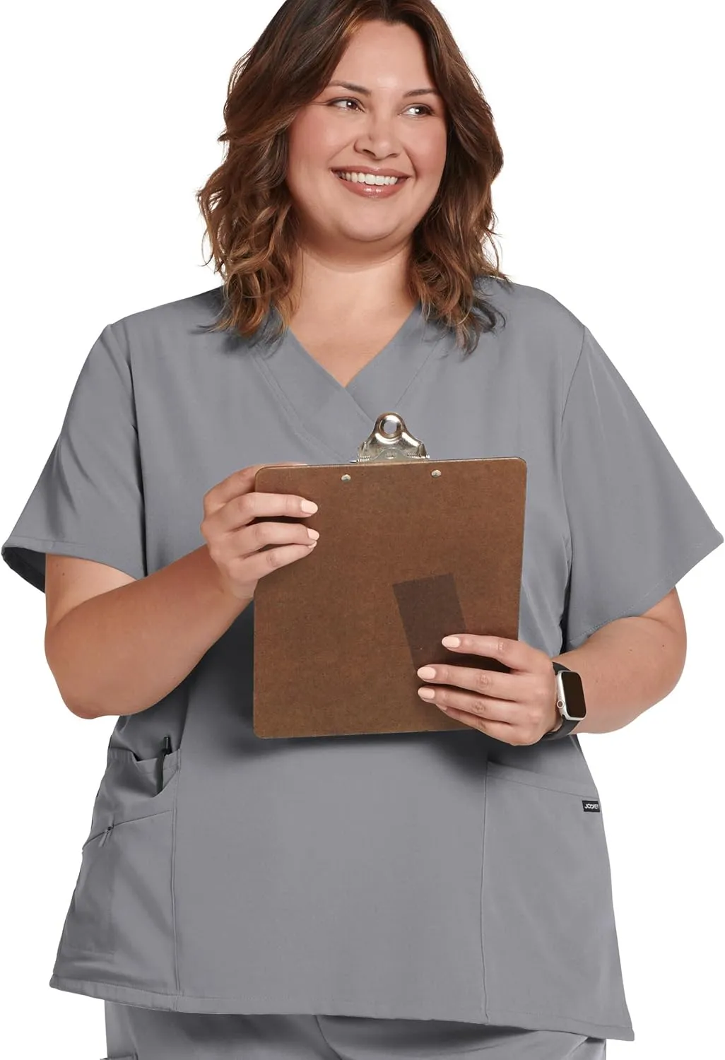 Jockey Women's Women's V-Neck Crossover Scrub Top