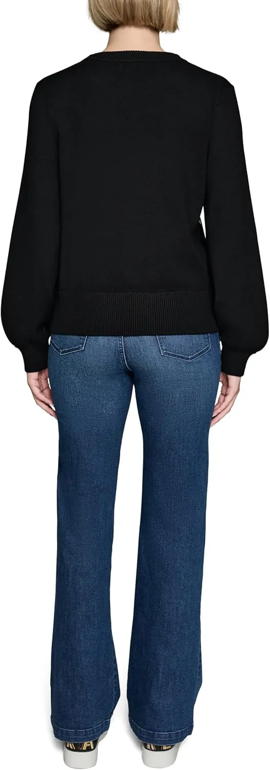 Karl Lagerfeld Paris Women's Soft Everyday Sweater