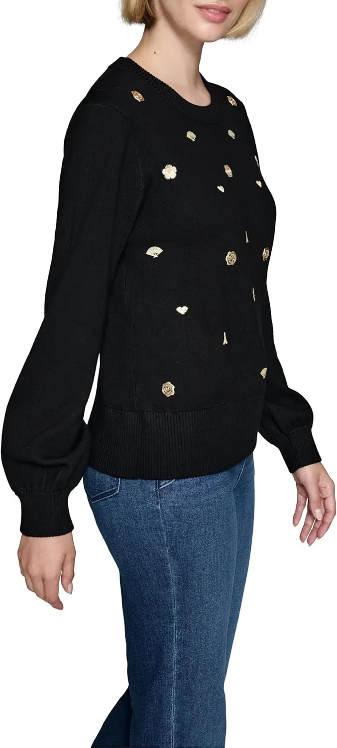Karl Lagerfeld Paris Women's Soft Everyday Sweater