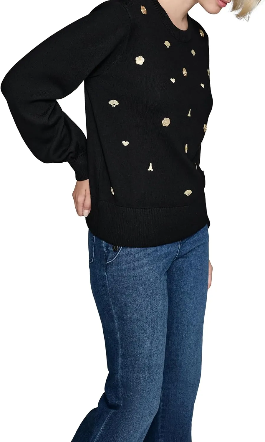 Karl Lagerfeld Paris Women's Soft Everyday Sweater