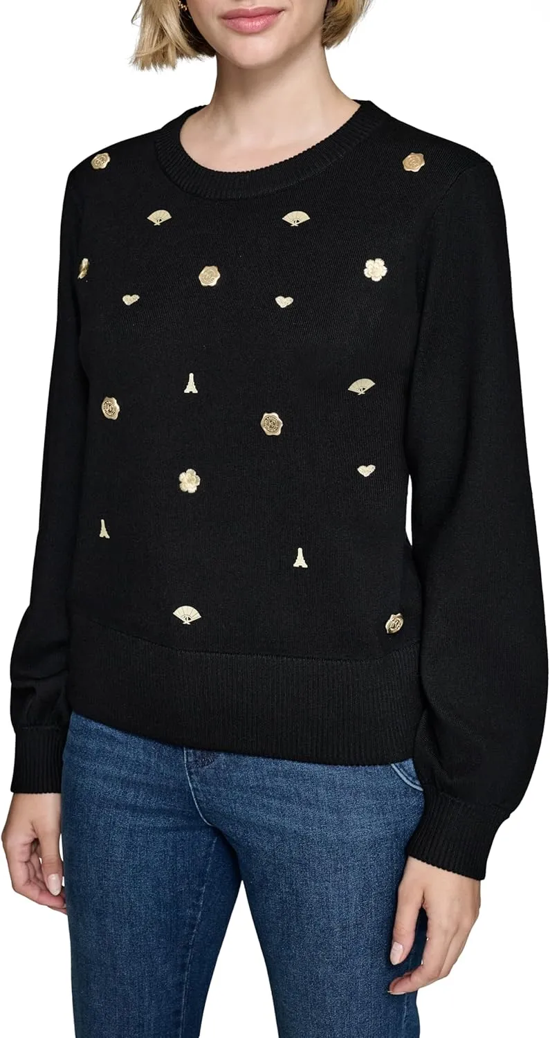 Karl Lagerfeld Paris Women's Soft Everyday Sweater