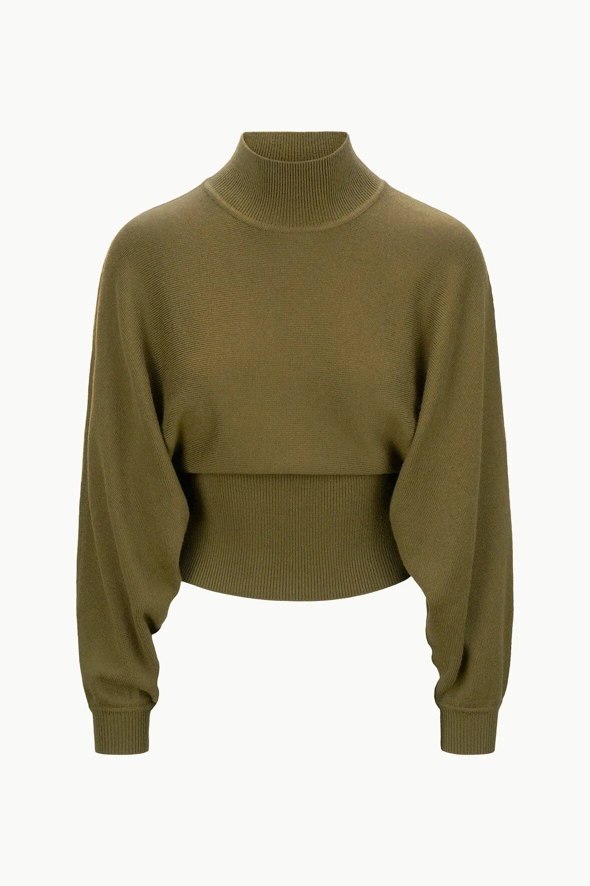 Karoline Sweater ~ Sergeant Green