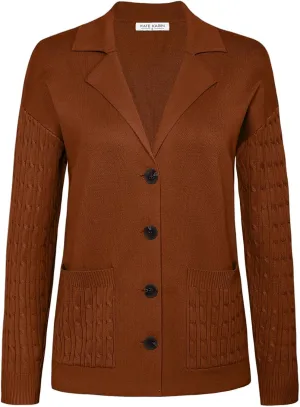 Kate Kasin Women Sweater Blazer Casual Office Business Work Jacket Knit Blazer Sweater Coat S-2xl