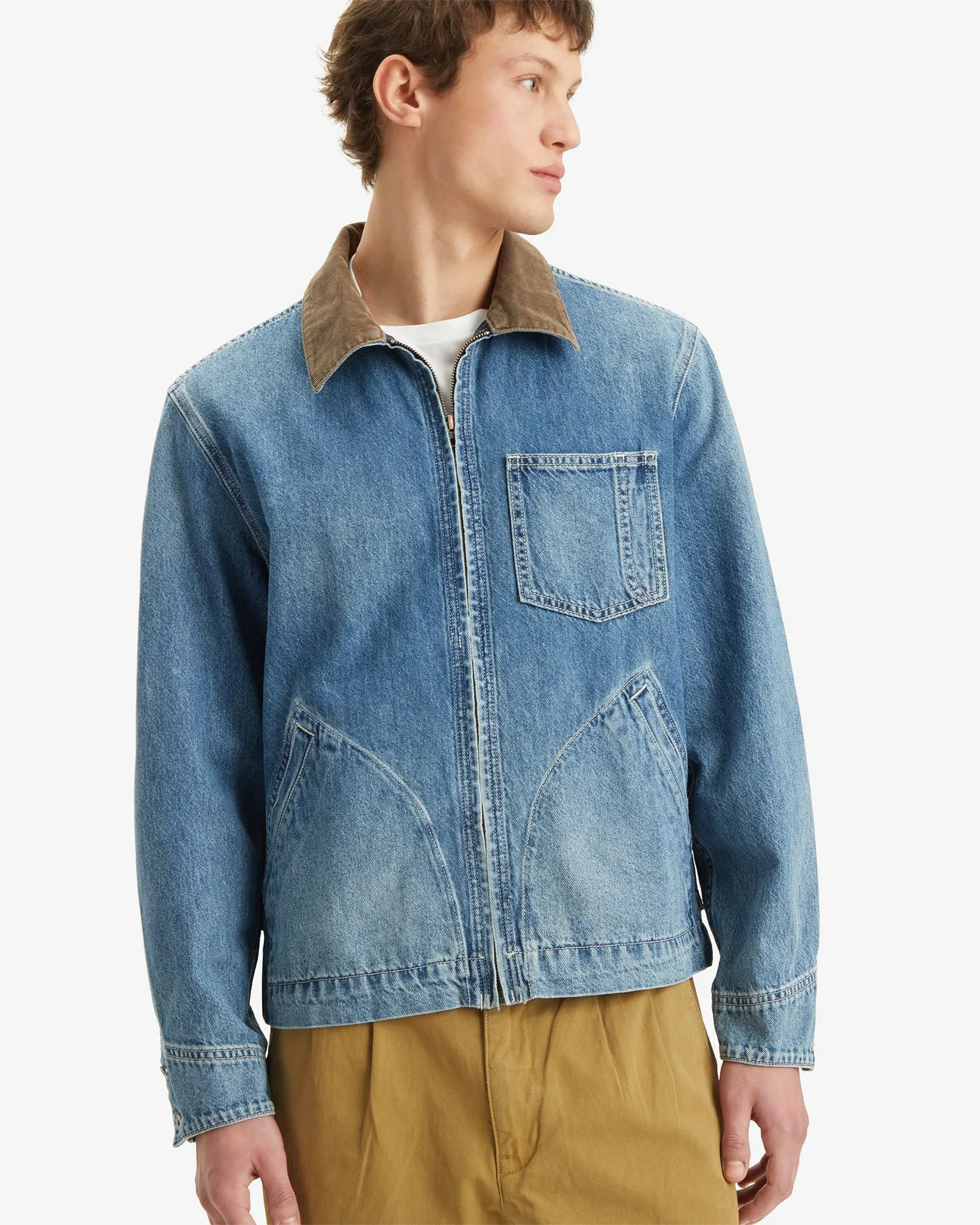 Levi's® Full Zip Mechanics Trucker Jacket - Everyday Goods