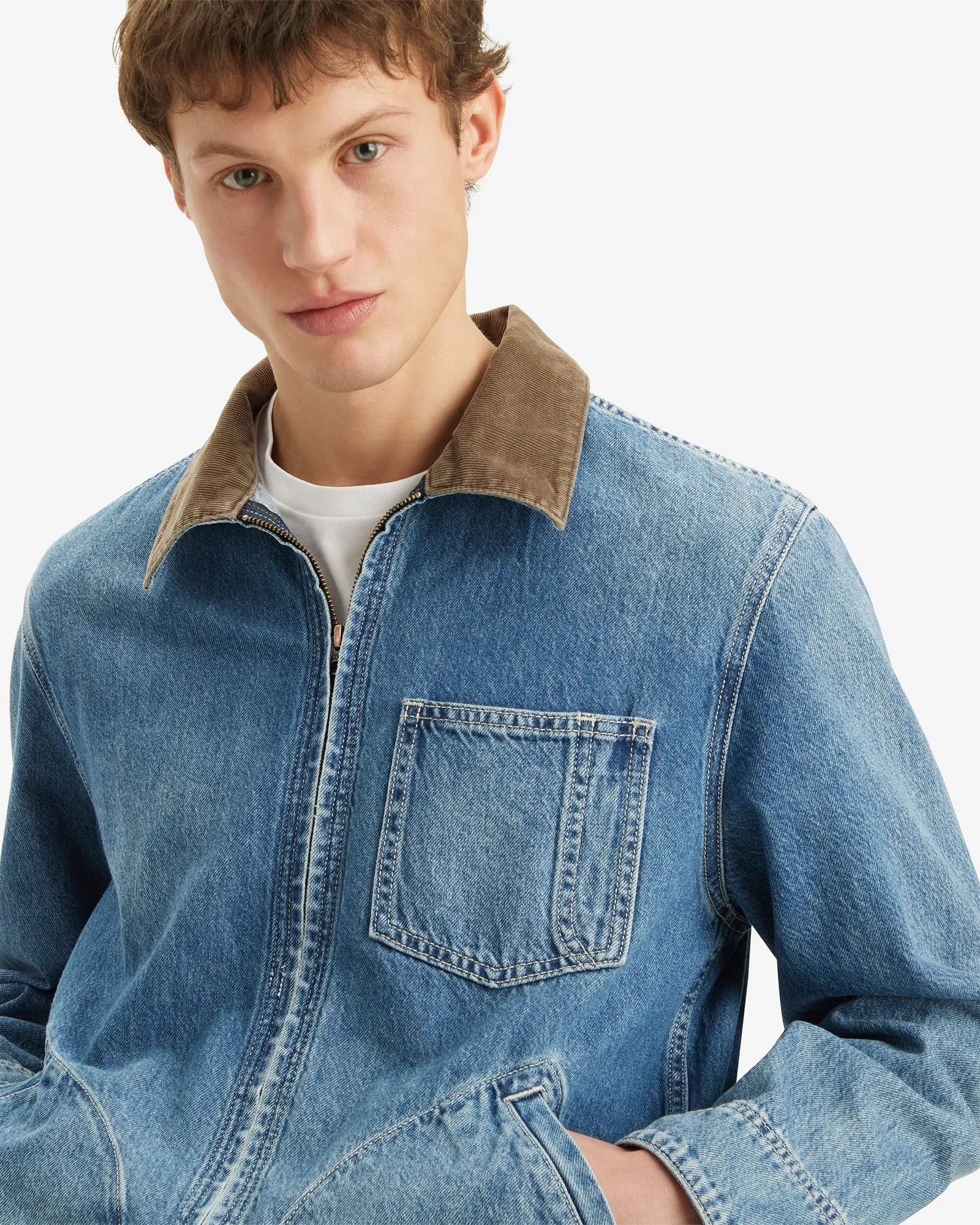 Levi's® Full Zip Mechanics Trucker Jacket - Everyday Goods