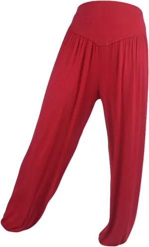Linen Pants for Women Plus Size Summer Wide Leg High Waist Beach Trousers Yoga Capri Pants Casual Palazzo