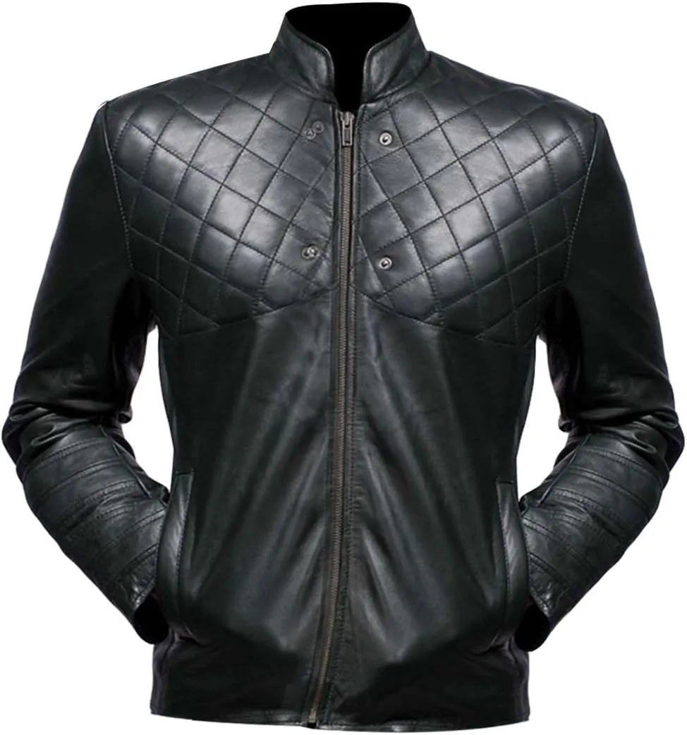 LP-FACON Mens Green Hooded Costume Cosplay Jacket Collection Halloween Outfits