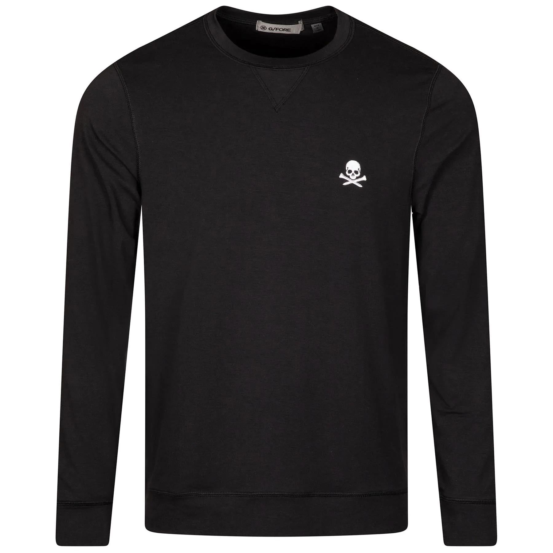 Luxe Crewneck Mid Layer Onyx - SS24
