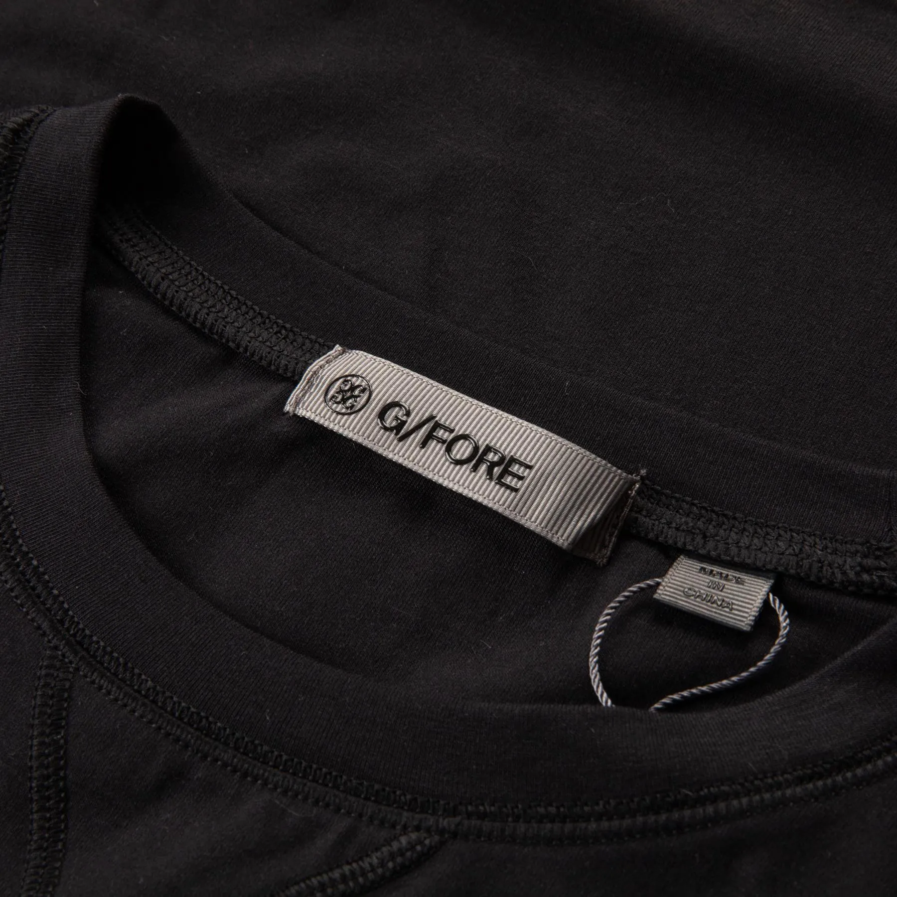 Luxe Crewneck Mid Layer Onyx - SS24