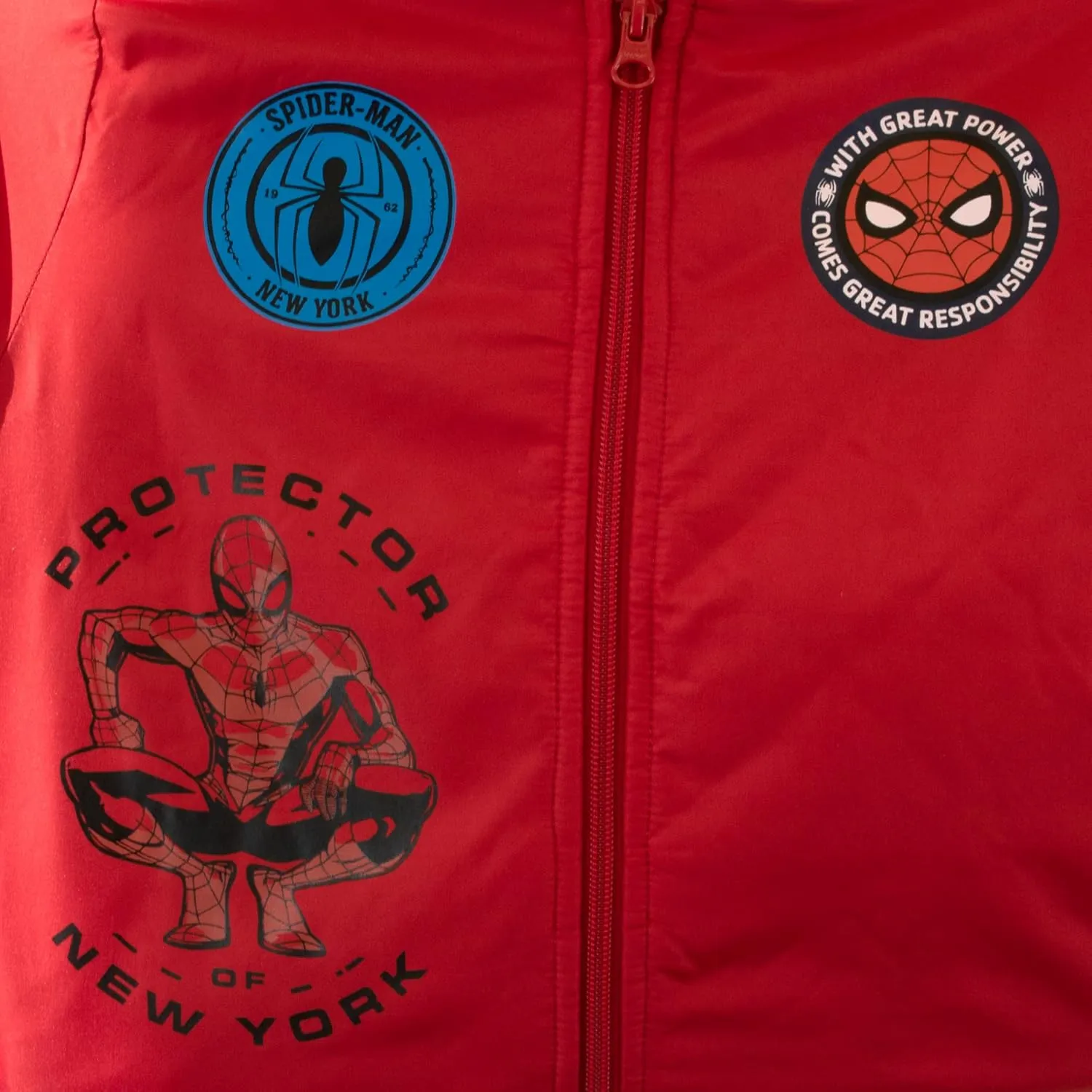 Marvel Superheroes Boy's Bomber Jacket - Spider-Man, Miles Morales, Black Panther, Ghost-Spider, Venom Bomber Jacket for Kids