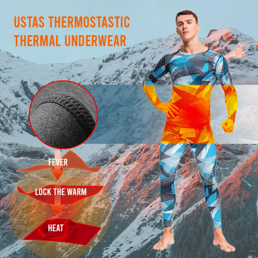 Men's Compression Thermal Camoflauge Quick Dry Underwear Full Set