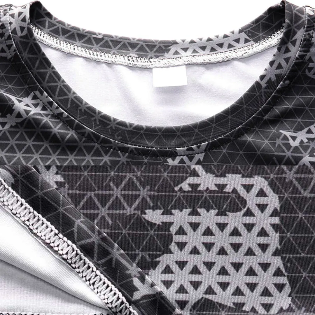 Men's Compression Thermal Camoflauge Quick Dry Underwear Full Set