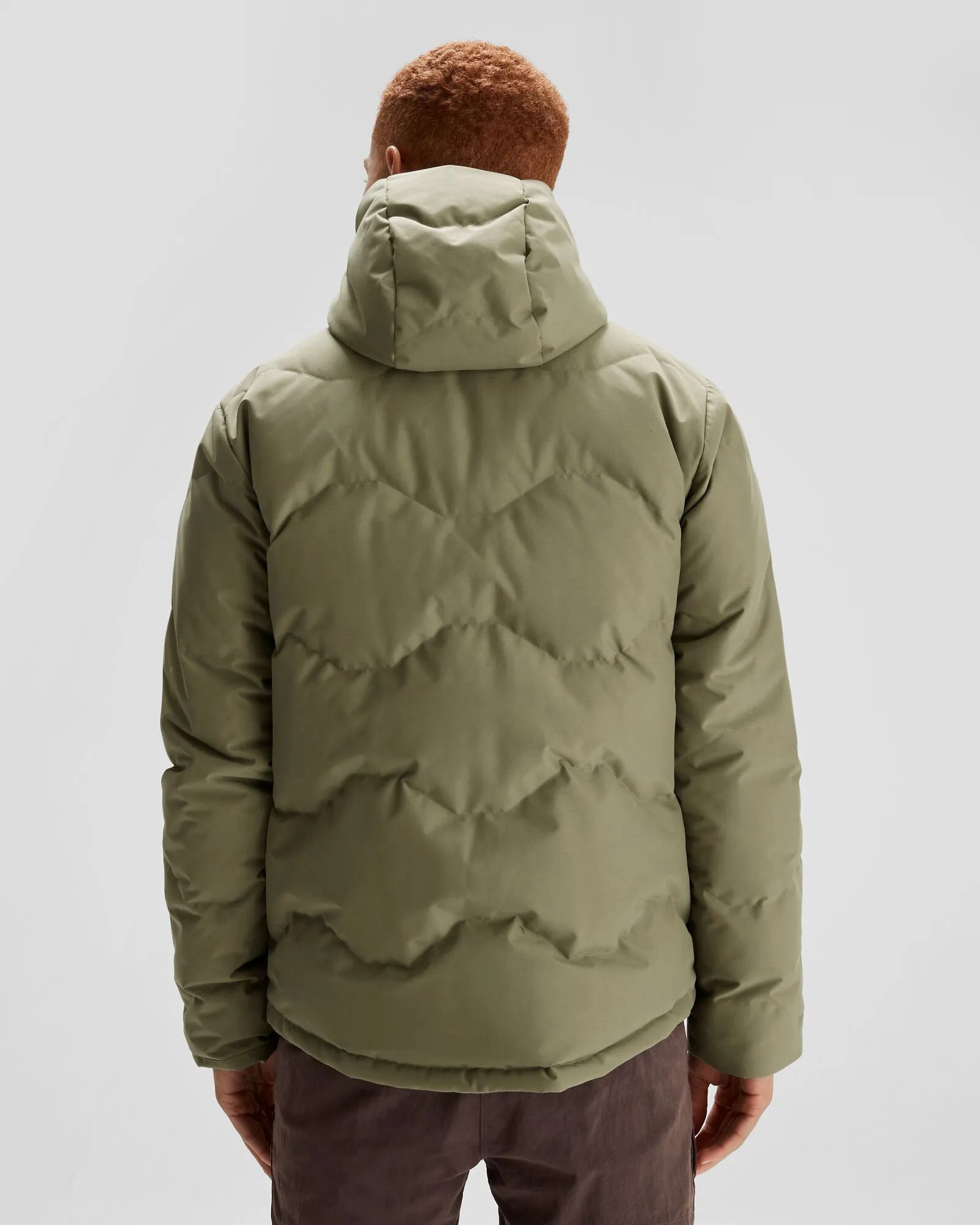 Men's Frisco X Hooded Down Jacket - Beech