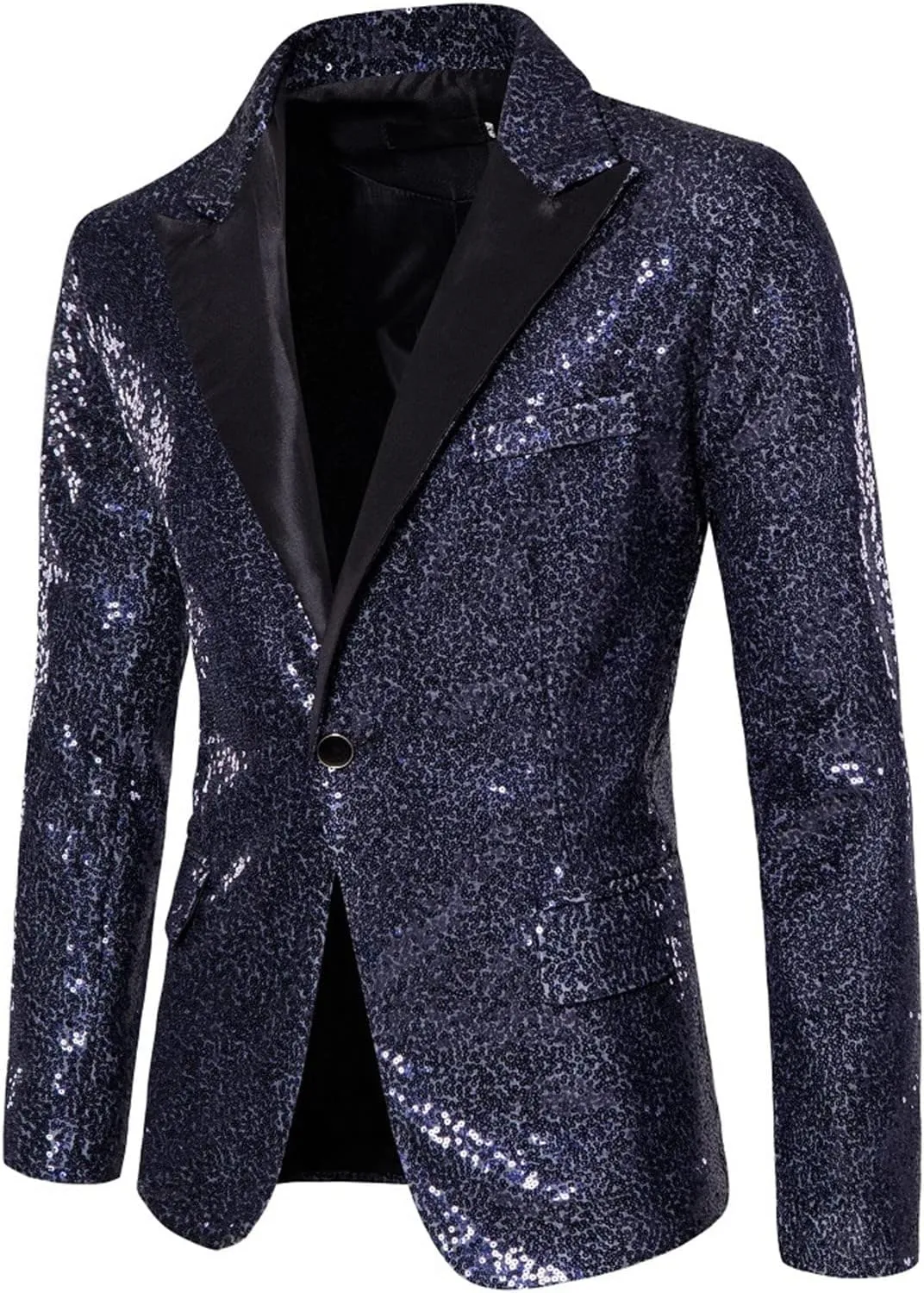 Mens Sequin Tuxedo Jacket Tails Slim Fit Tailcoat Coat Swallowtail Dinner Party Wedding Blazer Suit Jacket Office Outfit