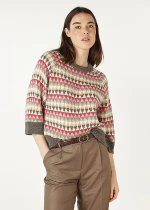 Mohair Fairisle Jumper