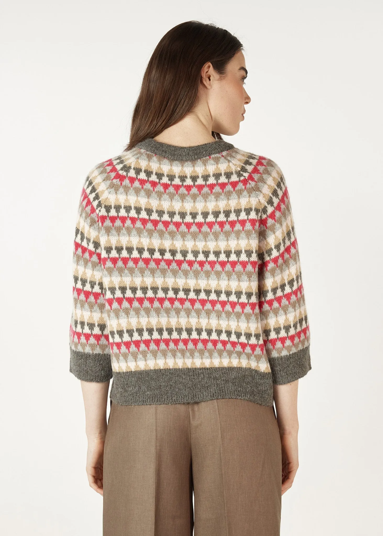 Mohair Fairisle Jumper