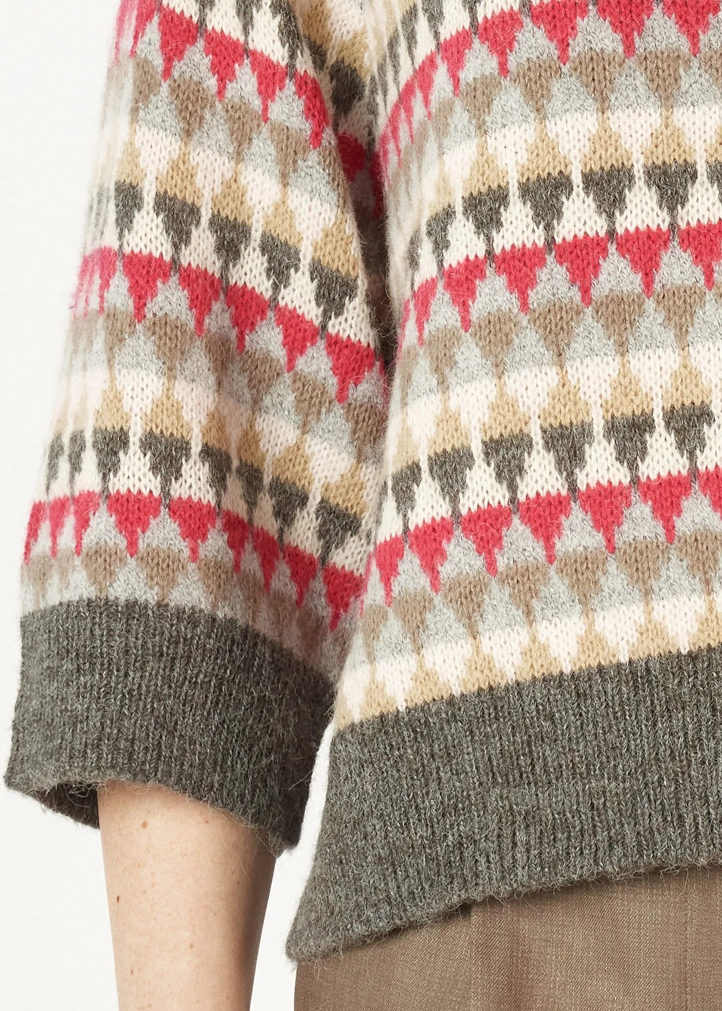 Mohair Fairisle Jumper