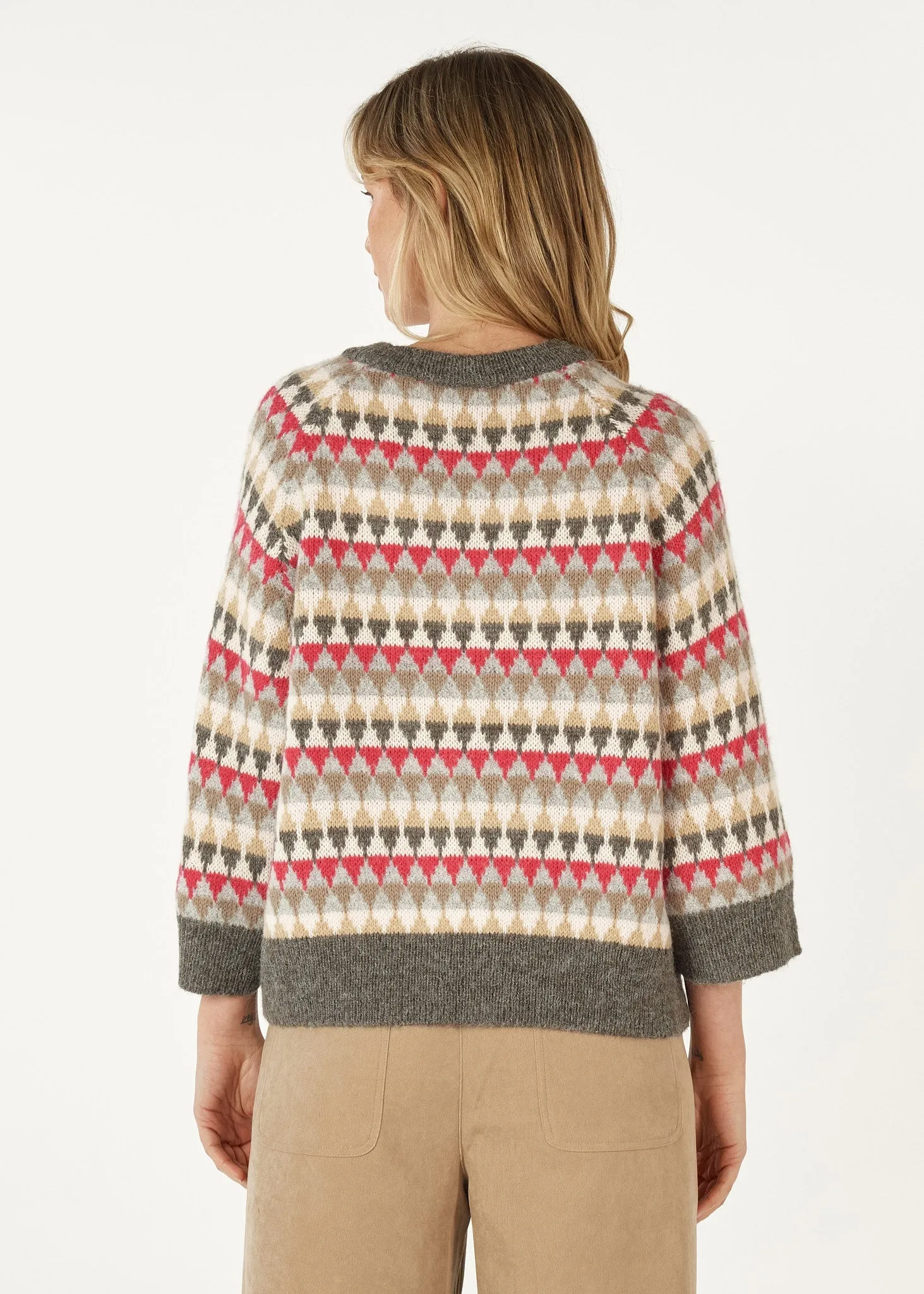 Mohair Fairisle Jumper