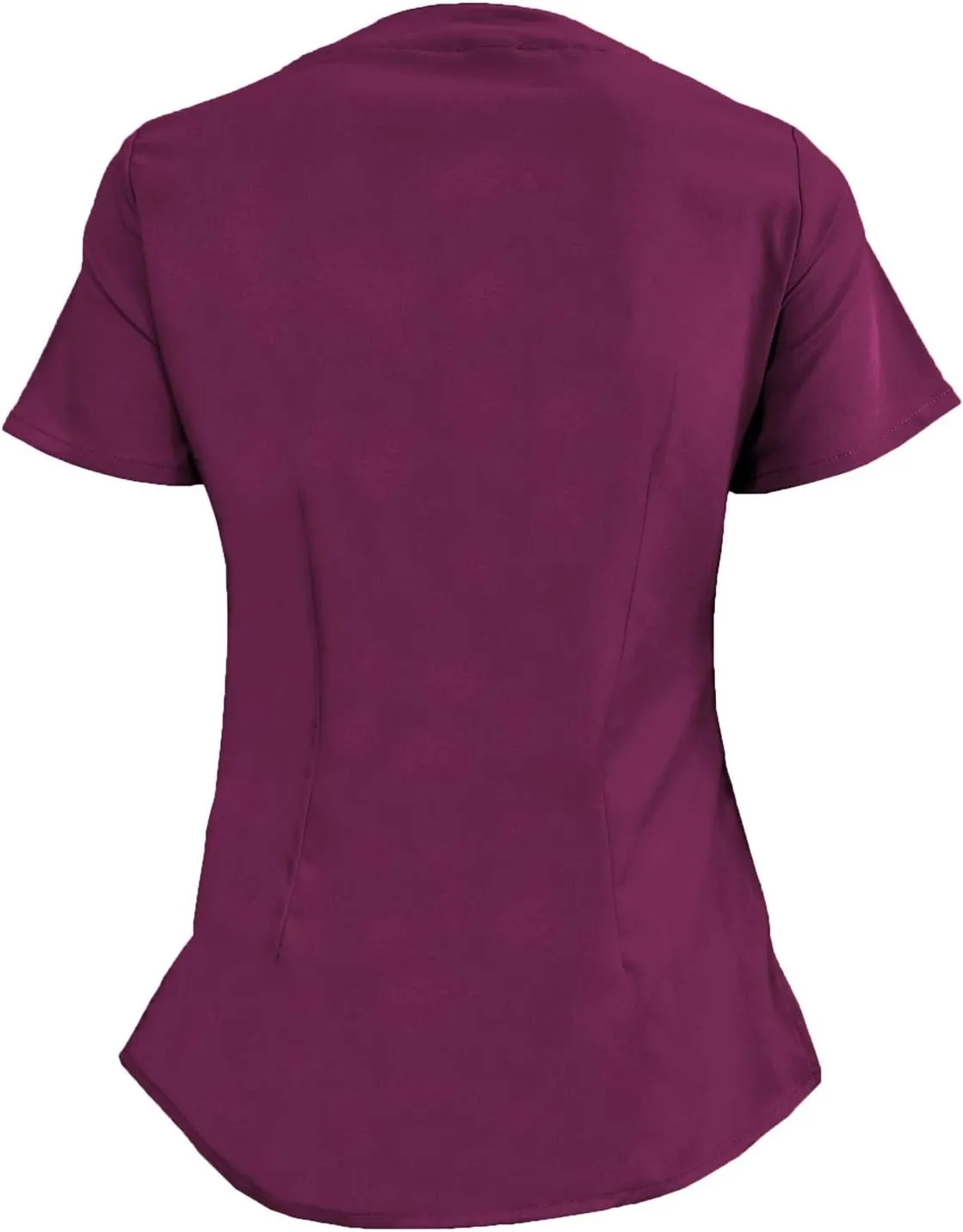 Natural Uniforms Women's Ultra Soft Modern Fit Mock Wrap Work Uniform Top and Pant Set 8201-9200