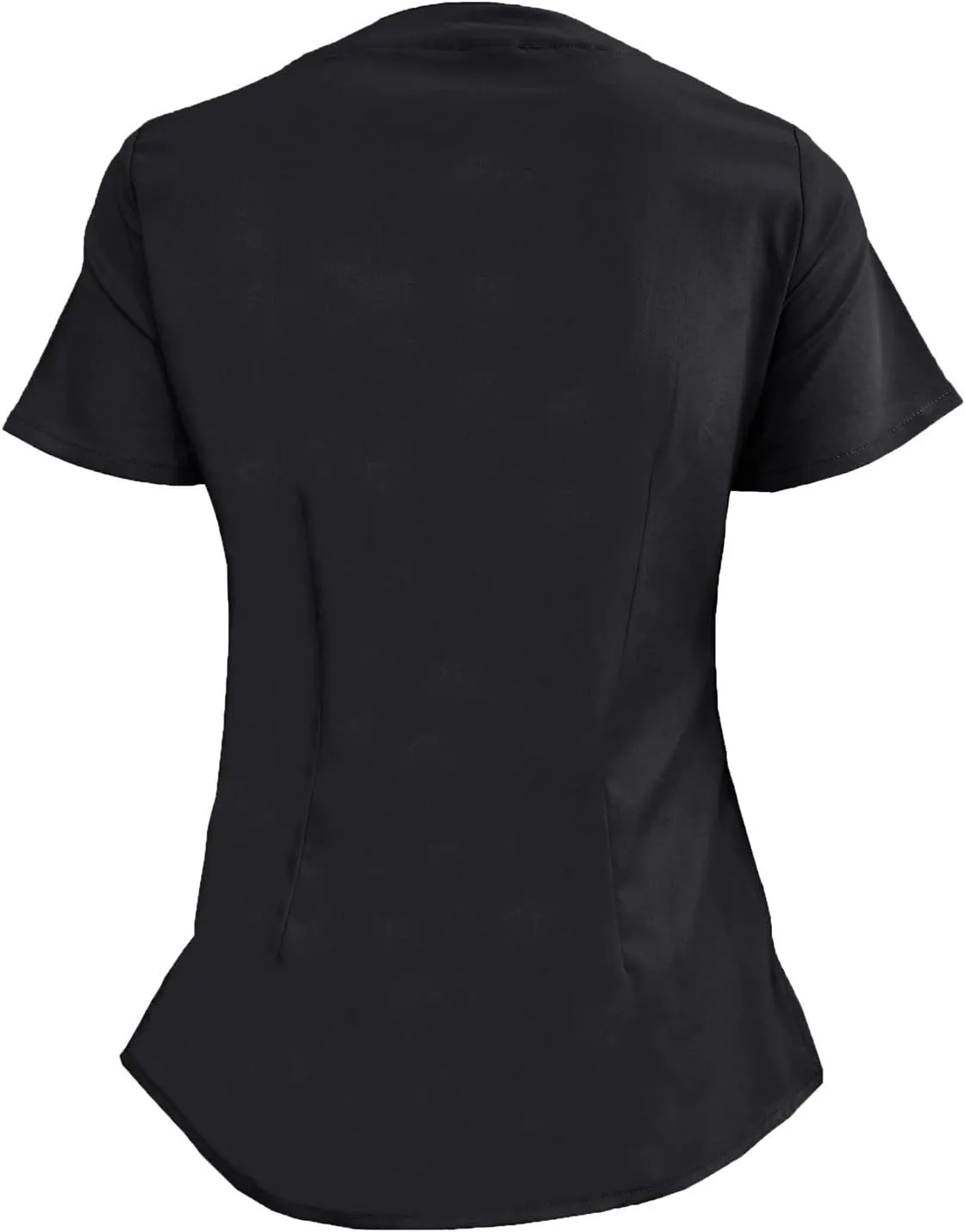 Natural Uniforms Women's Ultra Soft Modern Fit Mock Wrap Work Uniform Top and Pant Set 8201-9200