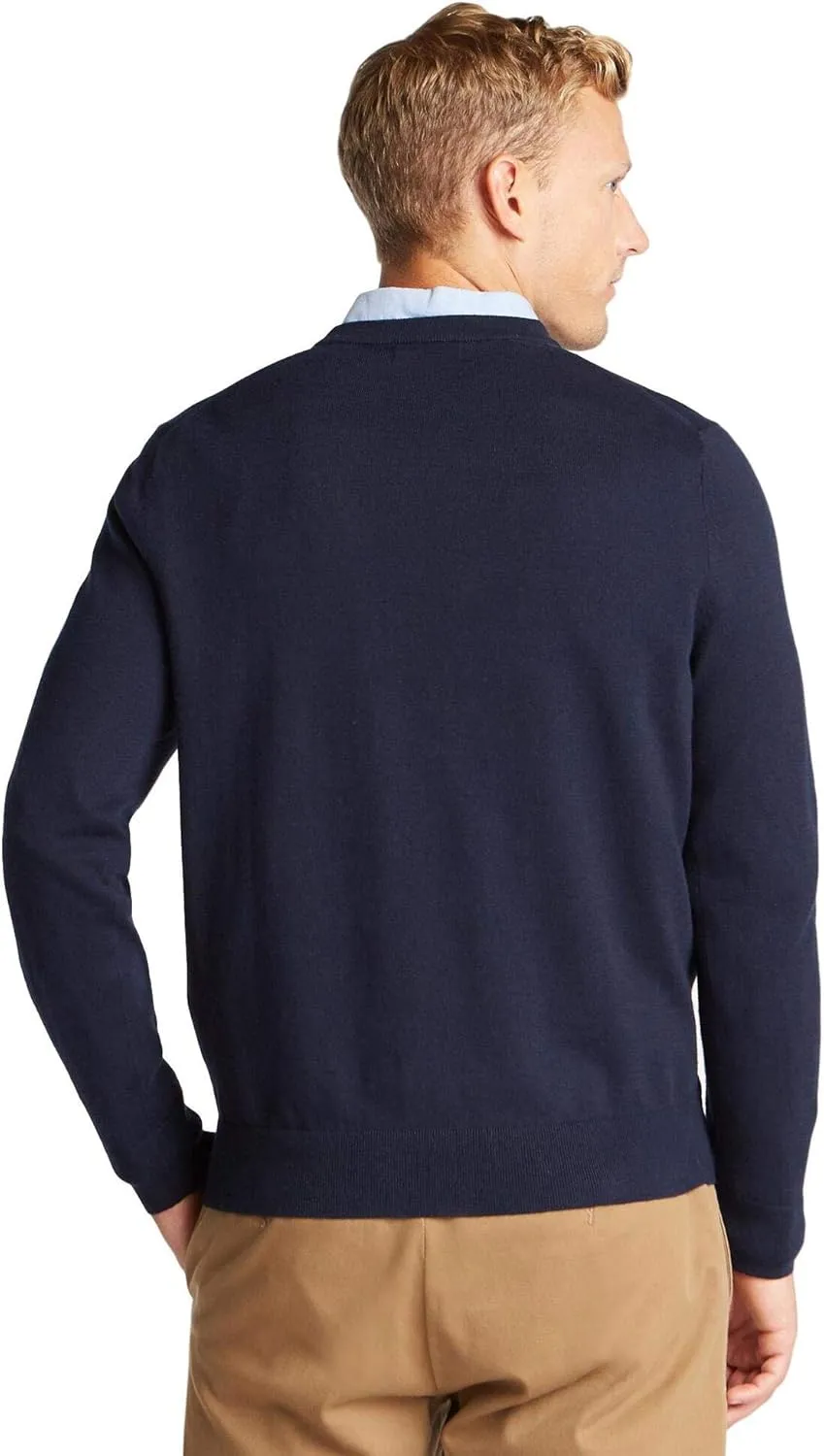 Nautica Men's Classic Fit Navtech Soft V-Neck Sweater