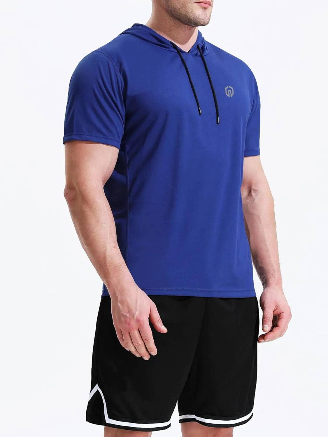 NELEUS Dry Fit Workout Athletic Muscle Tank Top Running Shirts with Hoods