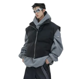 Opium High Collar Vest