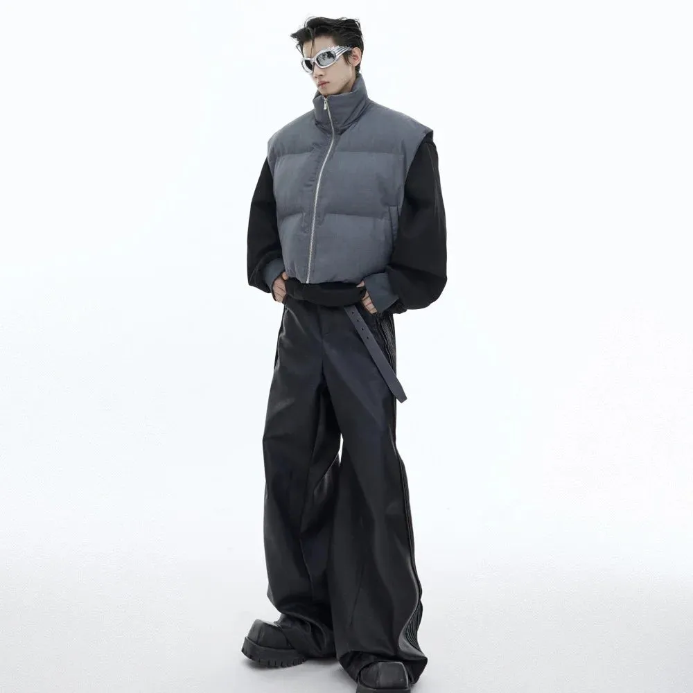 Opium High Collar Vest