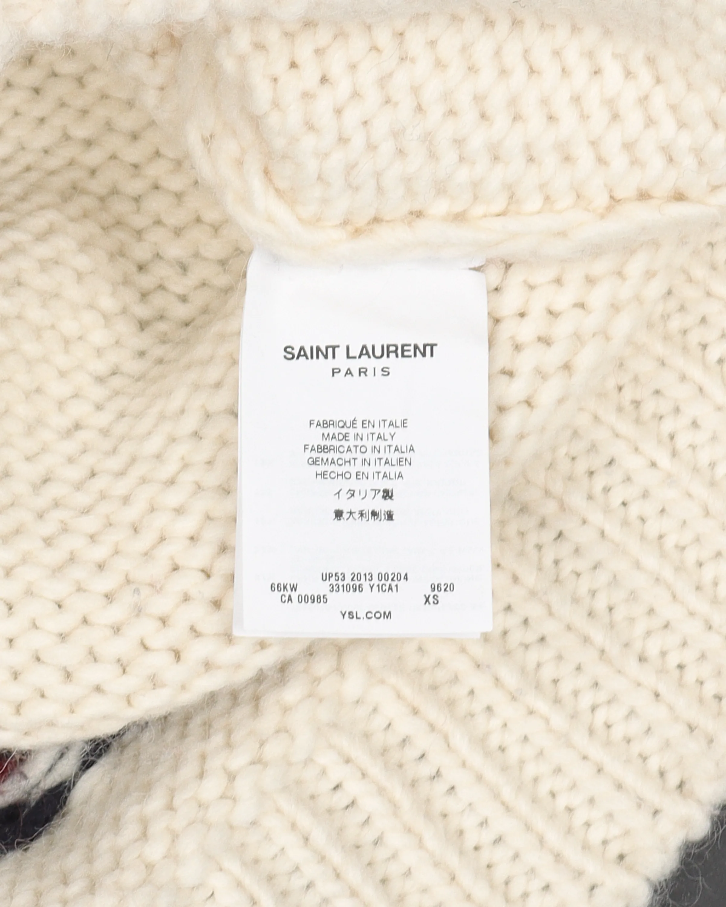 Oversized Elbow Patch Knit Sweater Runway (2013)
