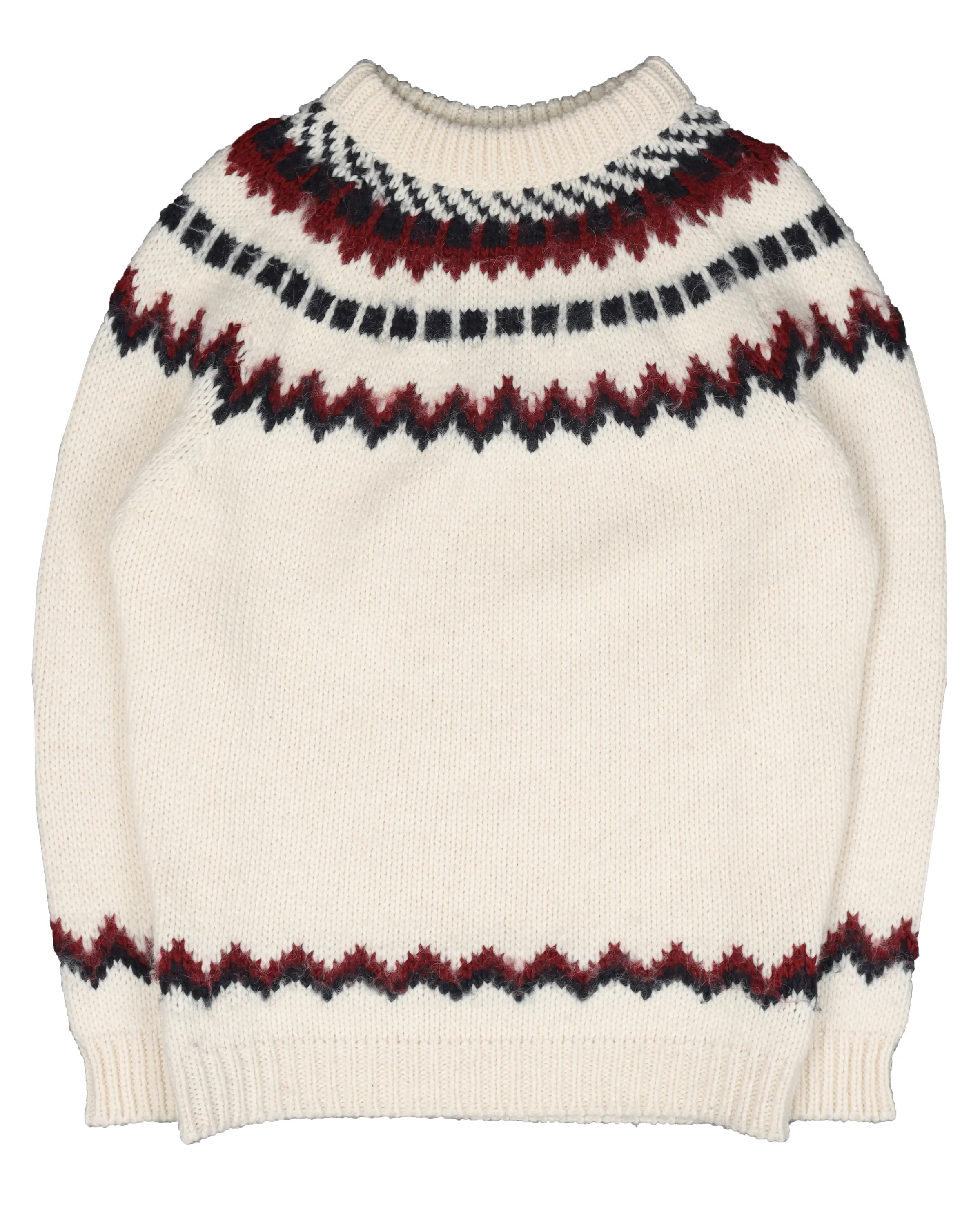 Oversized Elbow Patch Knit Sweater Runway (2013)