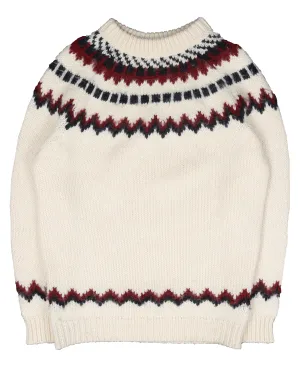 Oversized Elbow Patch Knit Sweater Runway (2013)