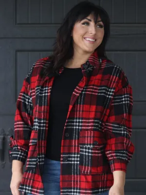 Oversized Flannel Shirt