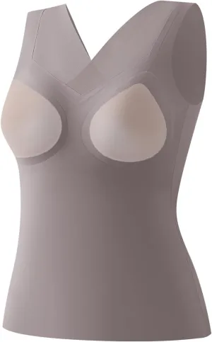 Post Surgery Mastectomy Camisole with Prosthesis Pockets, Women's Recovery Tank Top