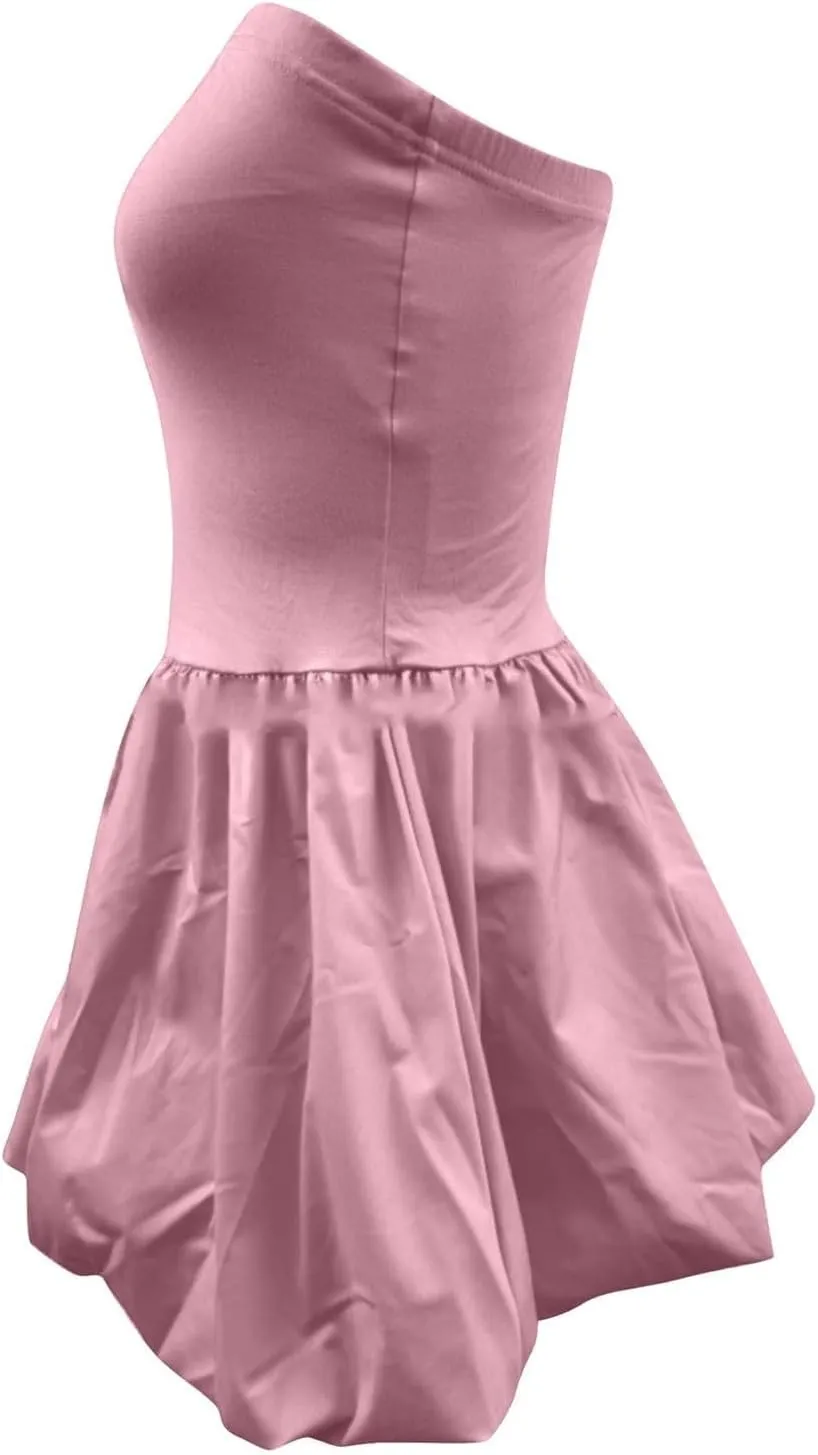 PTOLOCIF Elegant Off The Shoulder Bodycon Party Dress with Pleated Hem Sexy and Plus Size Long Sleeve Casual Dresses for
