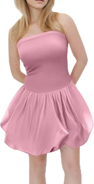 PTOLOCIF Elegant Off The Shoulder Bodycon Party Dress with Pleated Hem Sexy and Plus Size Long Sleeve Casual Dresses for