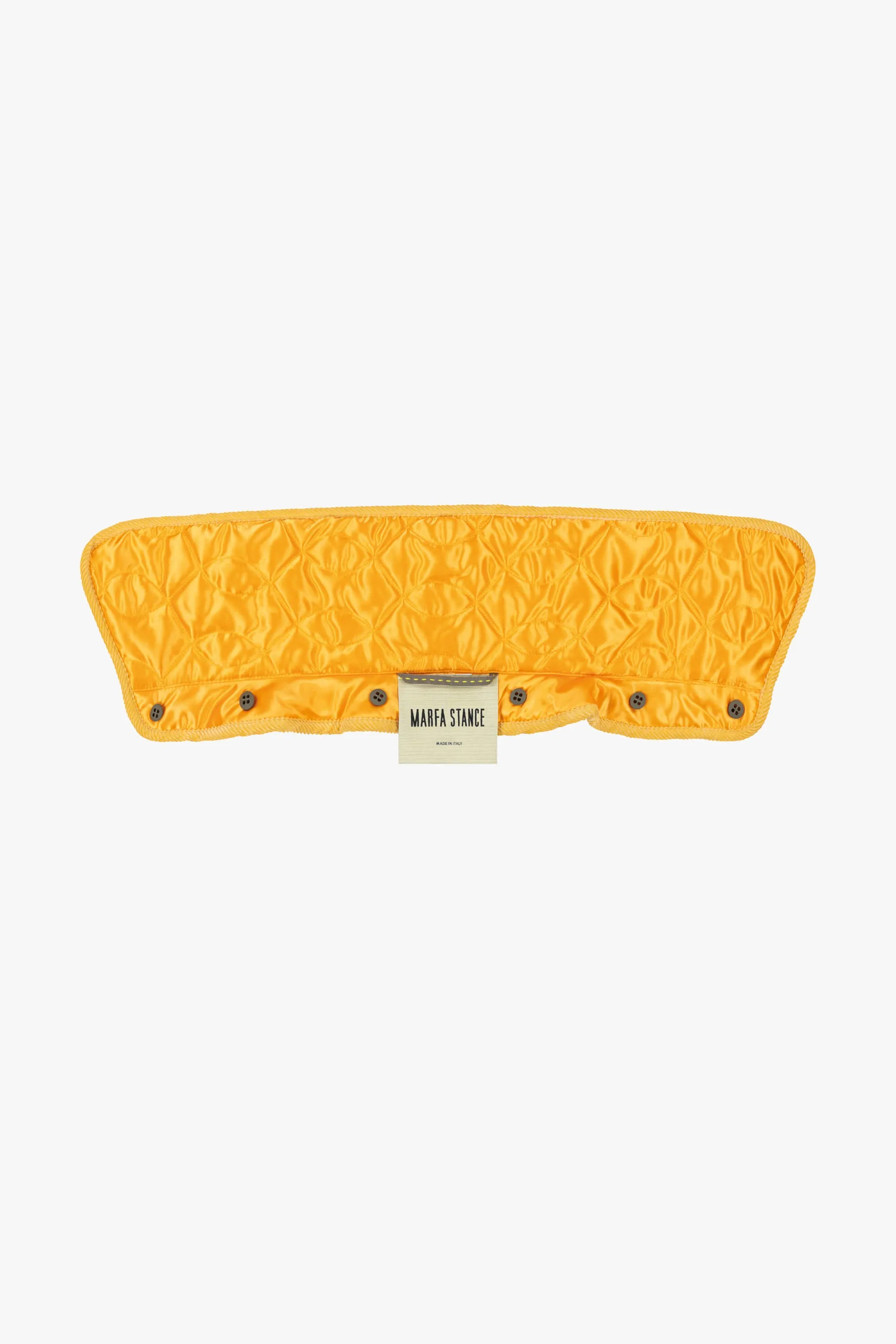 Satin Quilt Collar - Clementine