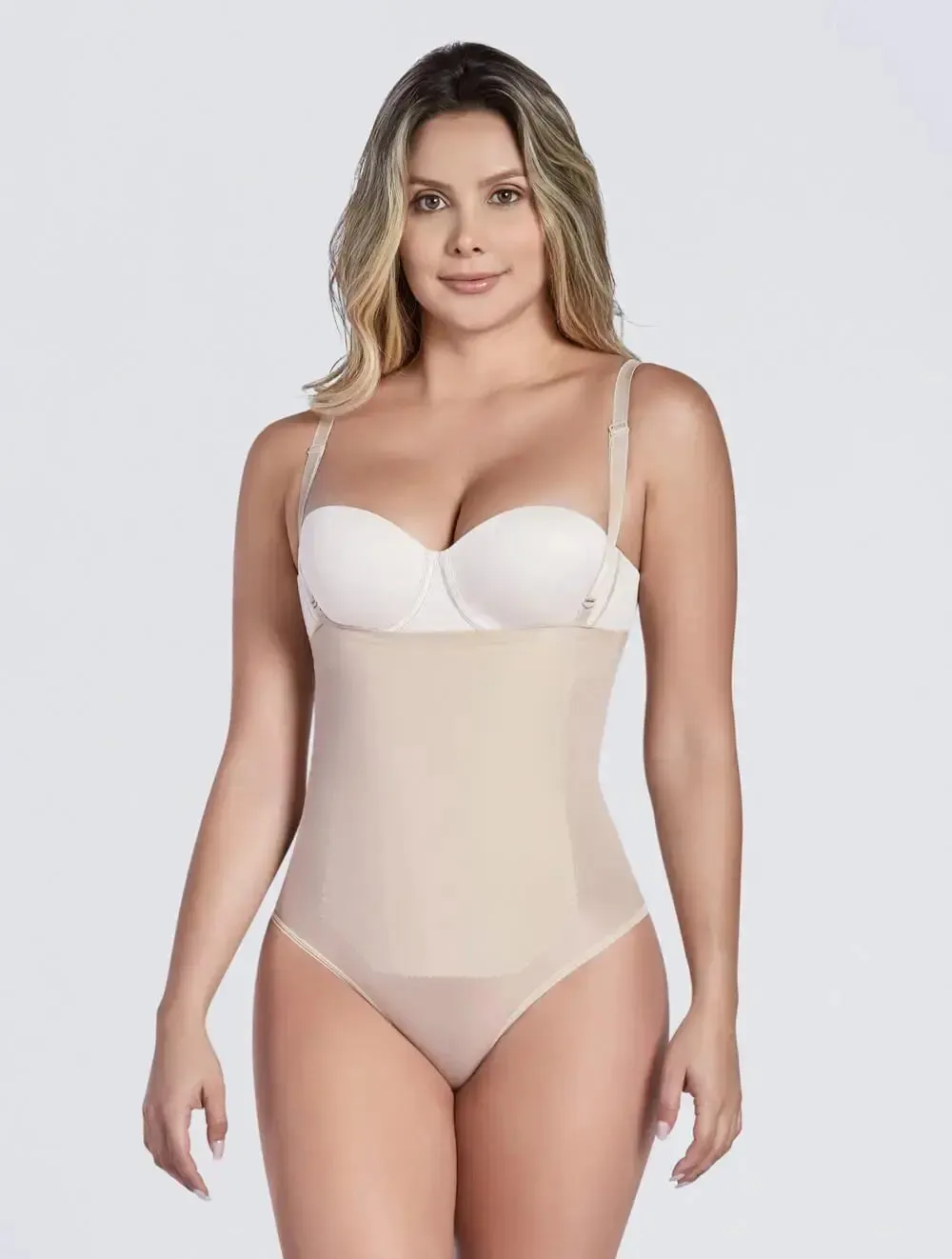 SHAPERLOVE Convertible Strap Thermal Bodysuit