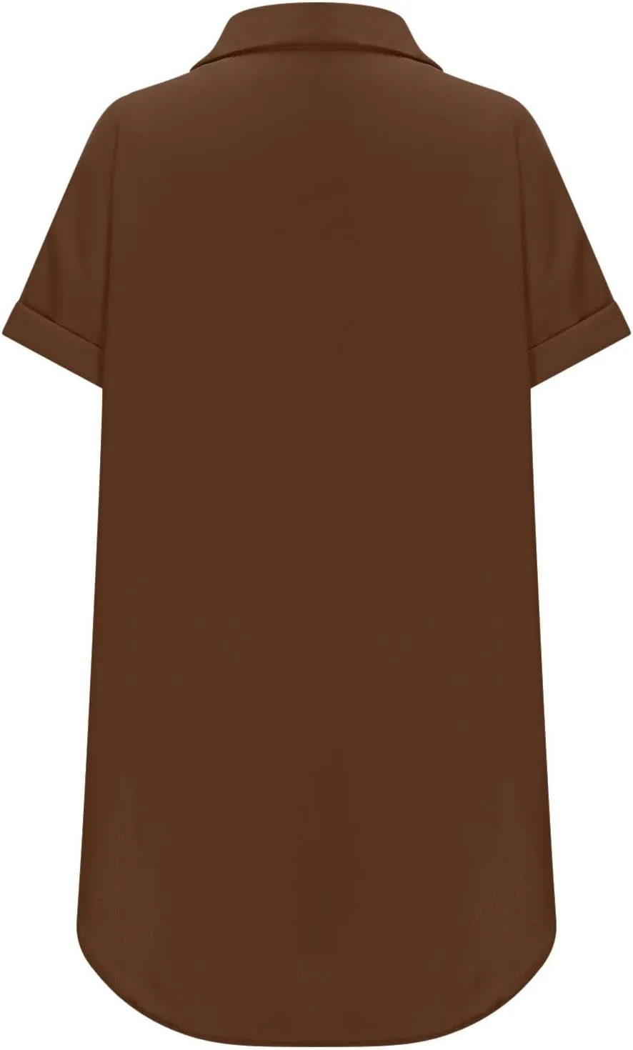 Summer Dresses for Women 2025 Lapel Neck Short Sleeve Shirt Dress Cotton Linen Button Down Mini Dress with Pockets