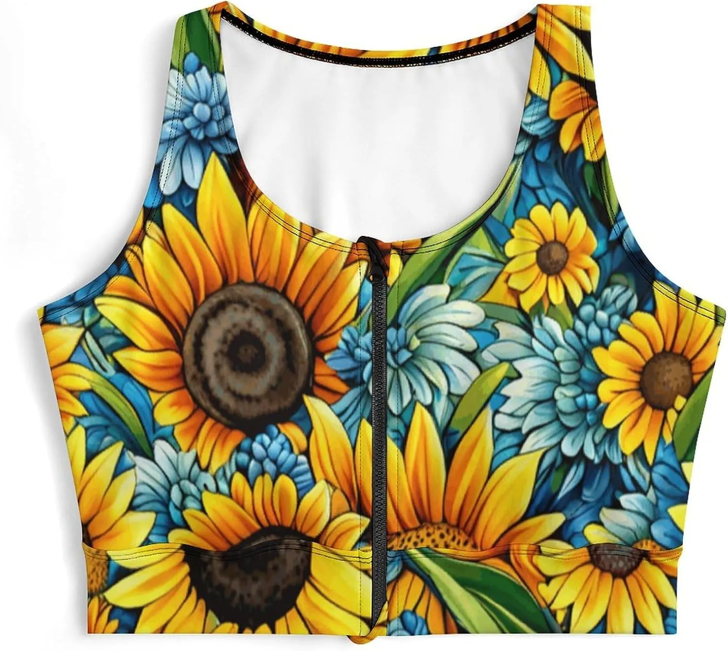 Sunflower Medium Sleeved T-Shirt for Womens Summer Autumn Winter Creativity Top