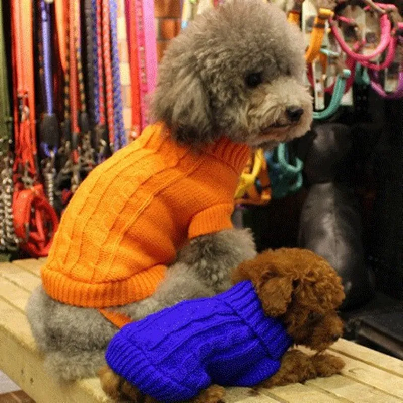Sweater for Cats And Small Dogs with 9 Choices Of Colors