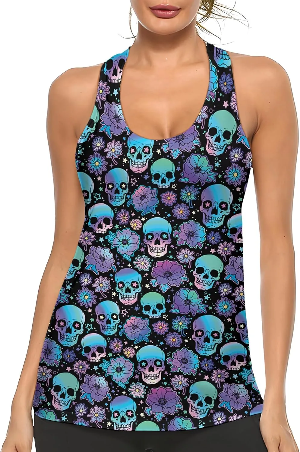 Tank Top for Women Summer Yoga Sleeveless Womens Tank Tops, Small