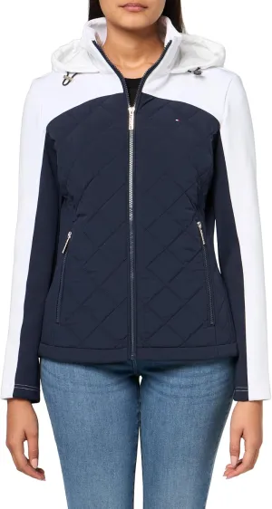 Tommy Hilfiger Women's Quilted Scuba Outerwear