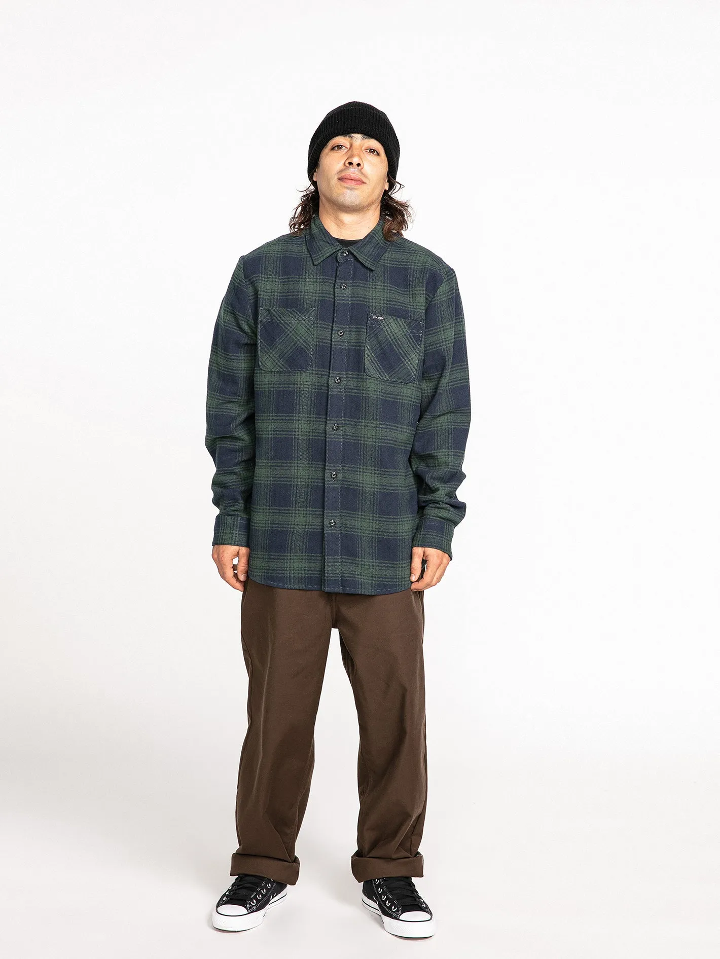 Tone Stone Long Sleeve Shirt - Cedar Green