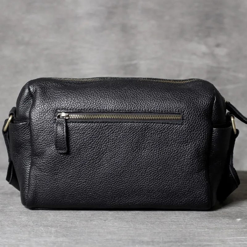 Top Layer Cowhide Single Shoulder Crossbody Bag Backpack Bucket Bag Handmade Bag