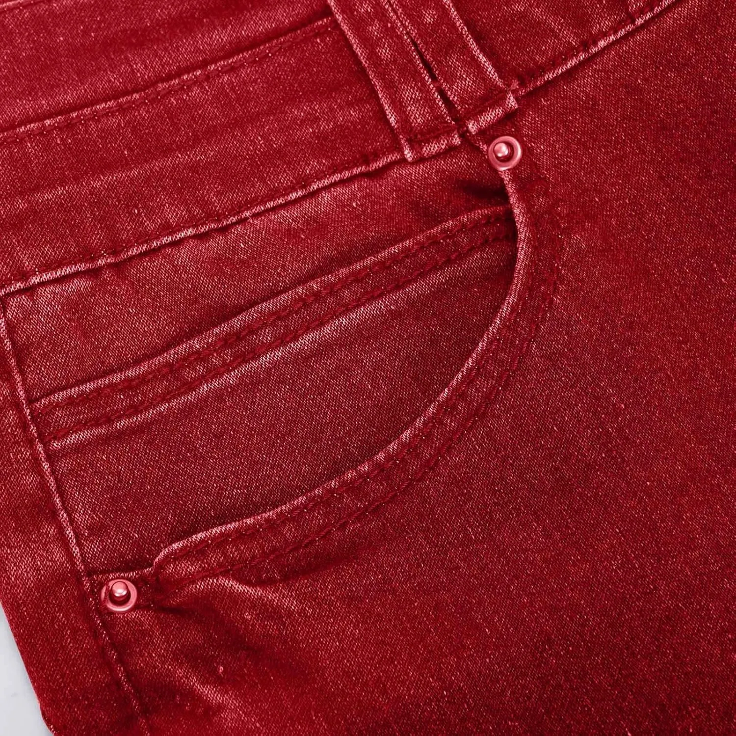 Uillui Bell Bottom Jeans for Women High Waist Slim Fit Flare Denim Pants Fashion Casual Button Pocket Trousers Straight Pant