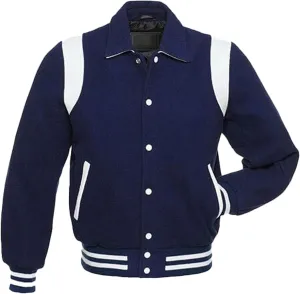 Varsity Jacket Mens Lightweight wool Letterman Baseball Bomber University Jacket