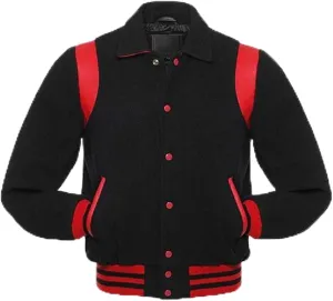 Varsity Jacket Mens Lightweight wool Letterman Baseball Bomber University Jacket