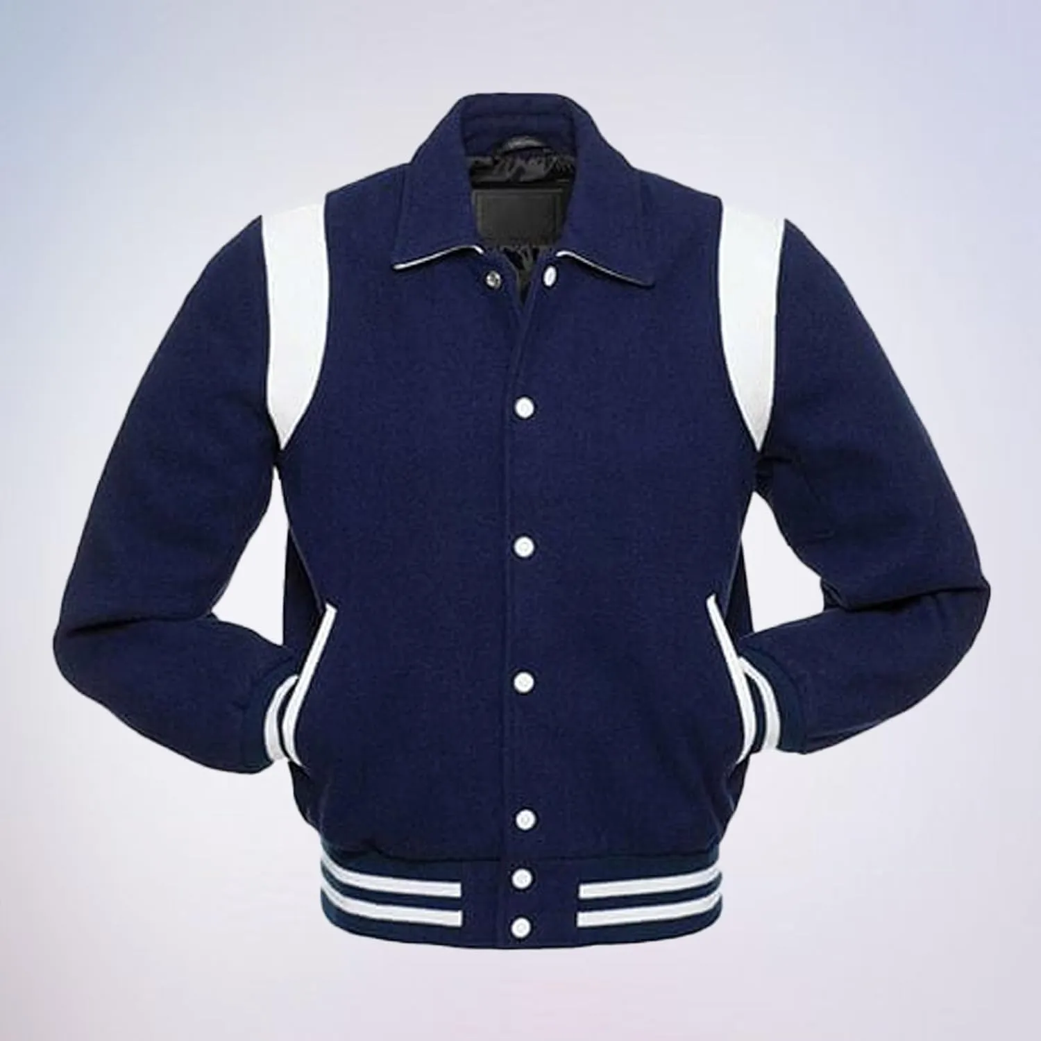 Varsity Jacket Mens Lightweight wool Letterman Baseball Bomber University Jacket
