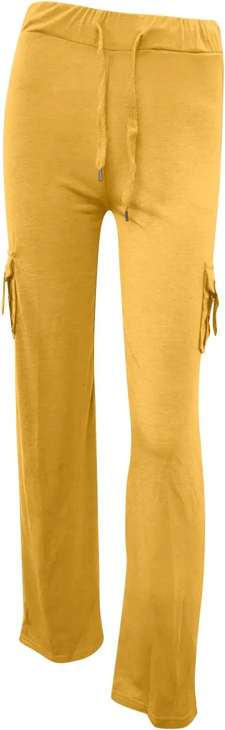 Wide Leg Pants for Women High Waisted Palazzo Linen Trousers Casual Loose Comfy Summer Beach with Pockets