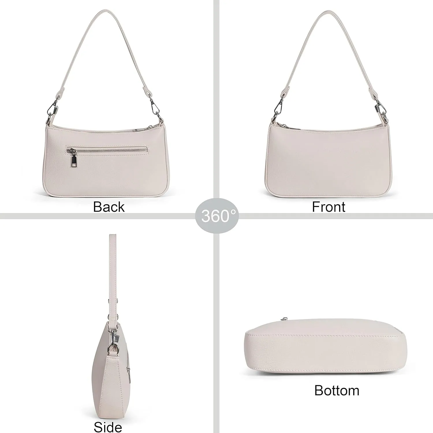 Women Shoulder Bag Convertible Crossbody Bag Hobo Top-Handle Tote Bags
